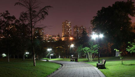 步道庭院燈實景圖1